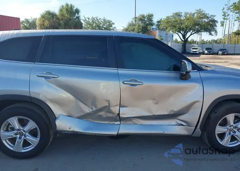 2024 Toyota Highlander Le z USA, uszkodzony, nr VIN 5TDKDRAH5RS528391